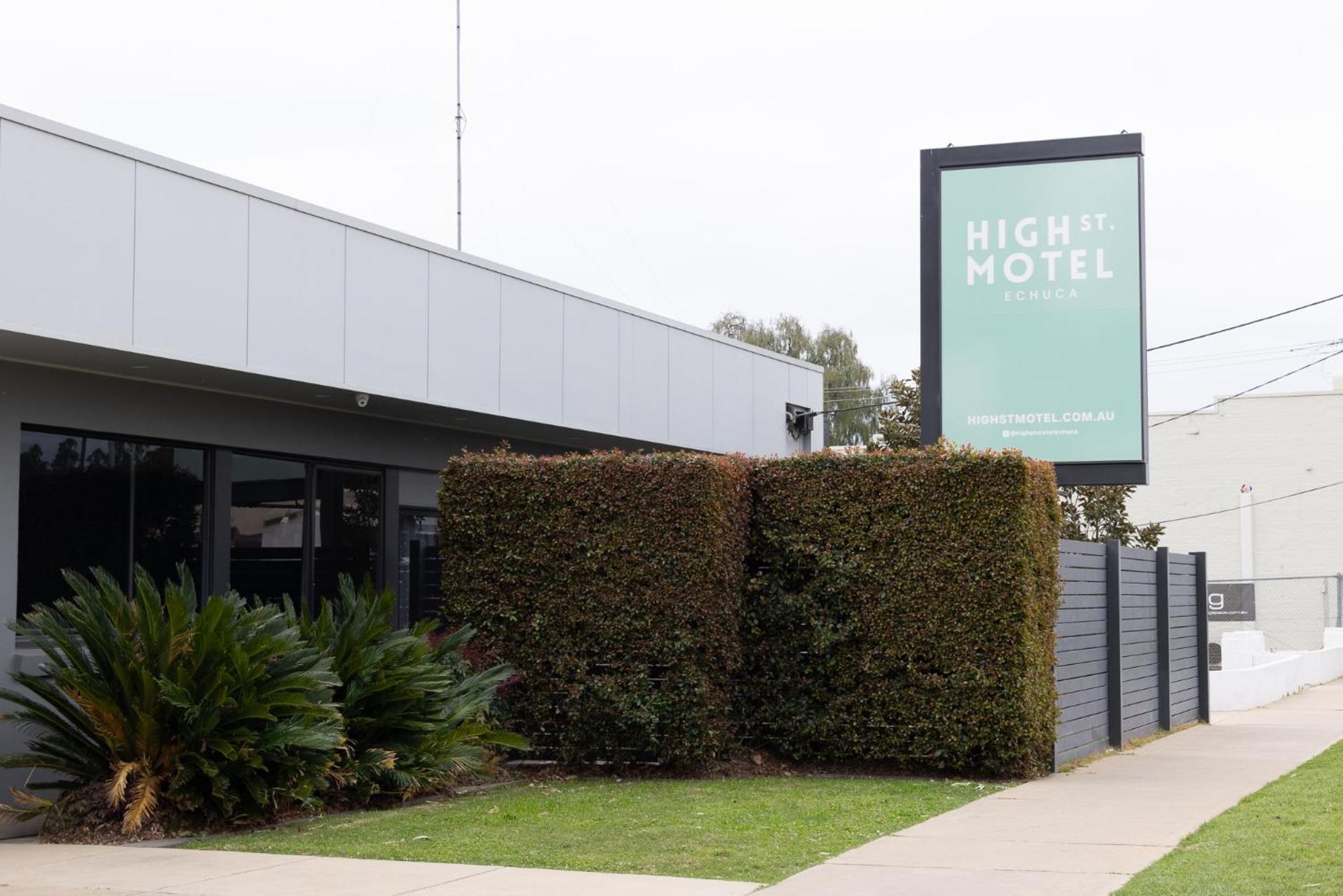 High Street Motel Echuca Esterno foto